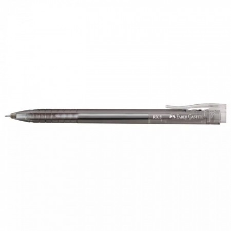 RX5 Ball Pen, Needle Point 0.5mm Tip, Black